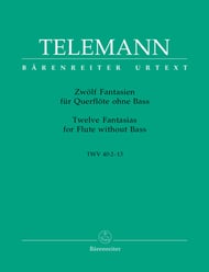 12 FANTASIAS FLUTE cover Thumbnail